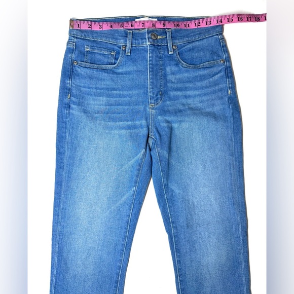 LOFT Women's  The Skinny Blue Jeans Size- 27 - Picture 3 of 10